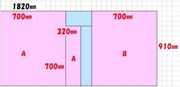 延伸線作成4（レイアウトベース作成1）: TYPESの鉄道日記